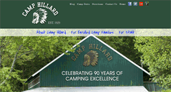Desktop Screenshot of camphillard.com